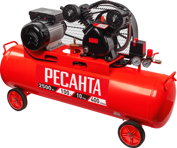 Компрессор поршневой Ресанта КП-100/400Р