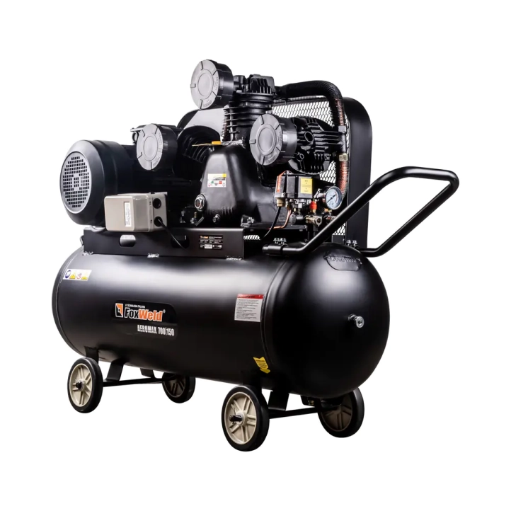 Компрессор масляный ременной FoxWeld Aeromax 700/150